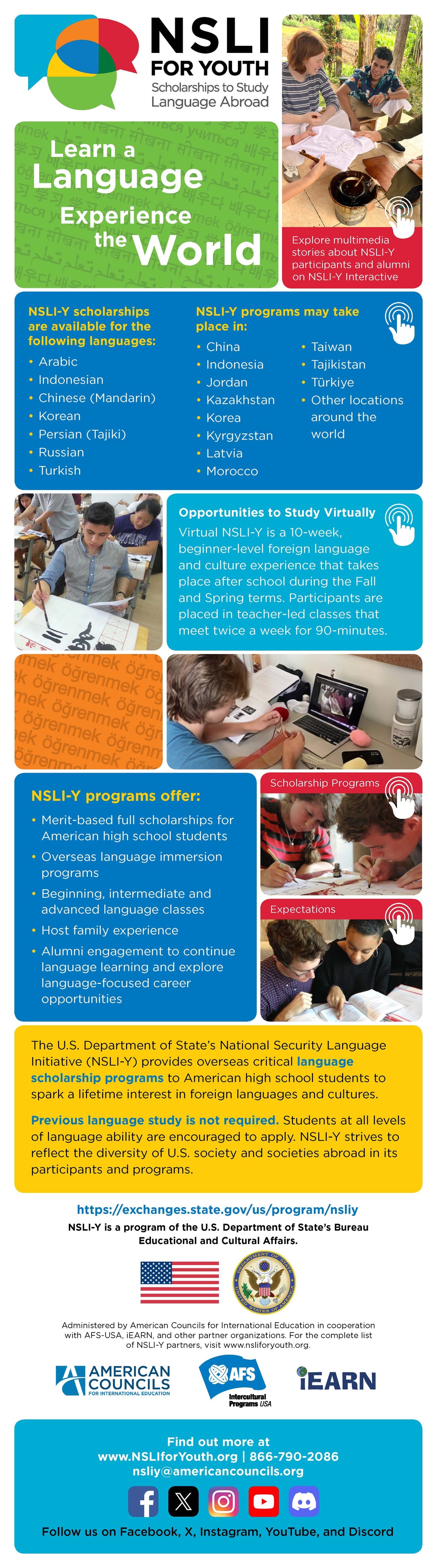 NSLI-Y Digital Flyer (for downloading)